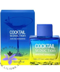 عطر ادکلن آنتونیو باندراس کوکتل آبی مردانه-Antonio Banderas Cocktail Seduction Blue