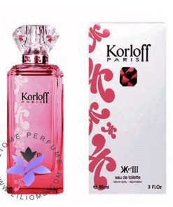 عطر ادکلن کورلوف پاریس صورتی-Korloff Paris KN⁰ III Pink