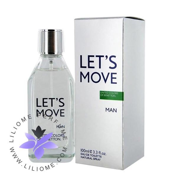 عطر ادکلن بنتون لتس موو-Benetton Let`s Move