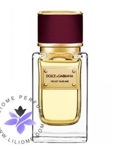 عطر ادکلن دلچه گابانا ولوت سابلایم-Dolce Gabbana Velvet Sublime