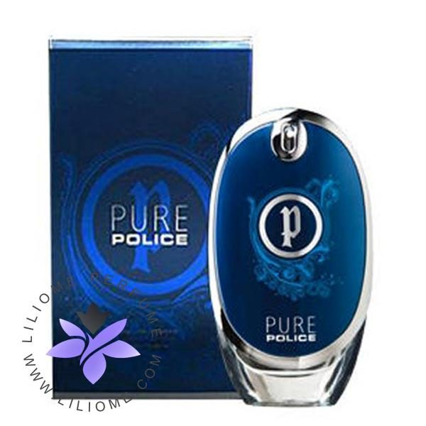 عطر ادکلن پلیس پیور مردانه-آبی-Police Pure Man