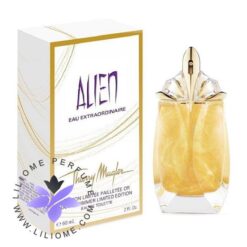 عطر ادکلن تیری موگلر الین او اکسترا اوردینیر گلد شیمر-Thierry Mugler Alien Eau Extraordinaire Gold Shimmer