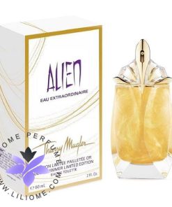 عطر ادکلن تیری موگلر الین او اکسترا اوردینیر گلد شیمر-Thierry Mugler Alien Eau Extraordinaire Gold Shimmer