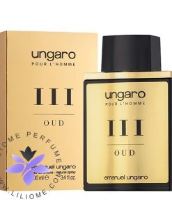 عطر ادکلن امانوئل آنگارو پور لهوم 3 عود-Emanuel Ungaro Pour L`Homme III Oud