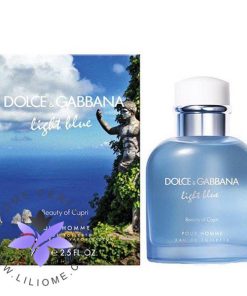 عطر ادکلن دلچه گابانا لایت بلو پور هوم بیوتی آف کپری-Dolce Gabbana Light Blue Pour Homme Beauty of Capri