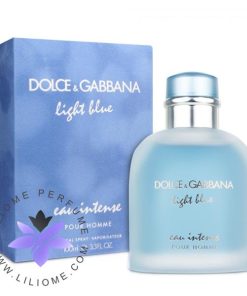 عطر ادکلن دلچه گابانا لایت بلو او اینتنس مردانه-Dolce Gabbana Light Blue Eau Intense Pour Homme