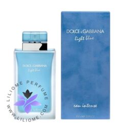 عطر ادکلن دلچه گابانا لایت بلو او اینتنس زنانه-Dolce Gabbana Light Blue Eau Intense