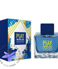 عطر ادکلن آنتونیو باندراس پلی این بلو سداکشن مردانه-Antonio Banderas Play In Blue Seduction For Men