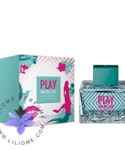 عطر ادکلن آنتونیو باندراس پلی این بلو سداکشن زنانه-Antonio Banderas Play In Blue Seduction For Women