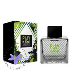 عطر ادکلن آنتونیو باندراس پلی این بلک سداکشن مردانه-Antonio Banderas Play In Black Seduction for Men