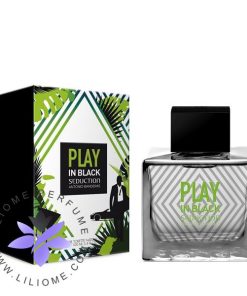 عطر ادکلن آنتونیو باندراس پلی این بلک سداکشن مردانه-Antonio Banderas Play In Black Seduction for Men