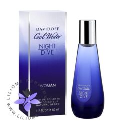 عطر ادکلن دیویدوف کول واتر نایت دایو زنانه-Davidoff Cool Water Night Dive Woman