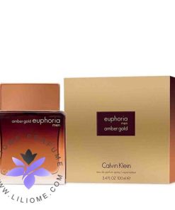 عطر ادکلن سی کی ایفوریا امبر گلد مردانه-CK Euphoria Amber Gold Men