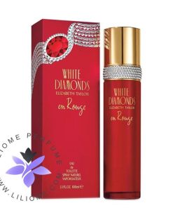 عطر ادکلن الیزابت تیلور وایت دیاموندز ان رژ-Elizabeth Taylor White Diamonds en Rouge
