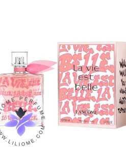 عطر ادکلن لانکوم لا ویه است بل آرتیست ادیشن بای لیدی پینک Lancome La Vie Est Belle Artist Edition by LadyPink