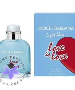 عطر ادکلن دولچه گابانا لایت بلو لاو ایز لاو پور هوم مردانه | Dolce Gabbana Light Blue Love Is Love Pour Homme