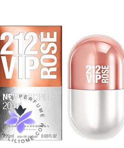 عطر ادکلن کارولینا هررا 212 وی آی پی رز پیلز | Carolina Herrera 212 VIP Rose Pills