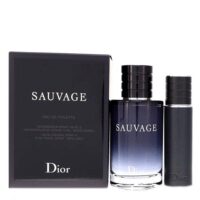 عطر ادکلن دیور ساواج ادوتویلت 10+100 میل کادویی | Dior Sauvage EDT 110ml