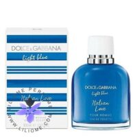 عطر ادکلن دولچه گابانا لایت بلو پور هوم ایتالین لاو مردانه | Dolce & Gabbana Light Blue pour Homme Italian Love