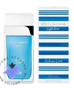 عطر ادکلن دولچه گابانا لایت بلو ایتالین لاو زنانه | Dolce & Gabbana Light Blue Italian Love