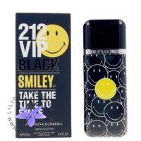 عطر ادکلن کارولینا هررا 212 وی آی پی بلک اسمایلی | Carolina Herrera 212 VIP Black Smiley