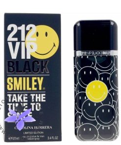 عطر ادکلن کارولینا هررا 212 وی آی پی بلک اسمایلی | Carolina Herrera 212 VIP Black Smiley