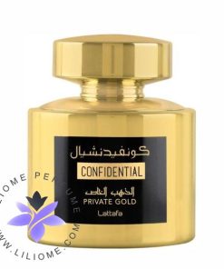عطر ادکلن لطافه کانفیدنشیال پرایوت گلد | Lattafa Confidential Private Gold