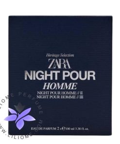 ZARA NIGHT POUR HOMME II + III