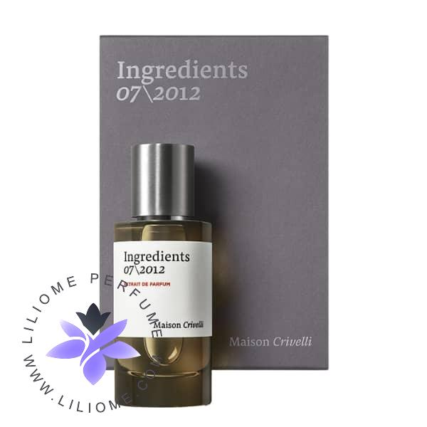 عطر ادکلن میسون کریولی اینگریدینتس 07-2012 | Maison Crivelli Ingredients 07-2012