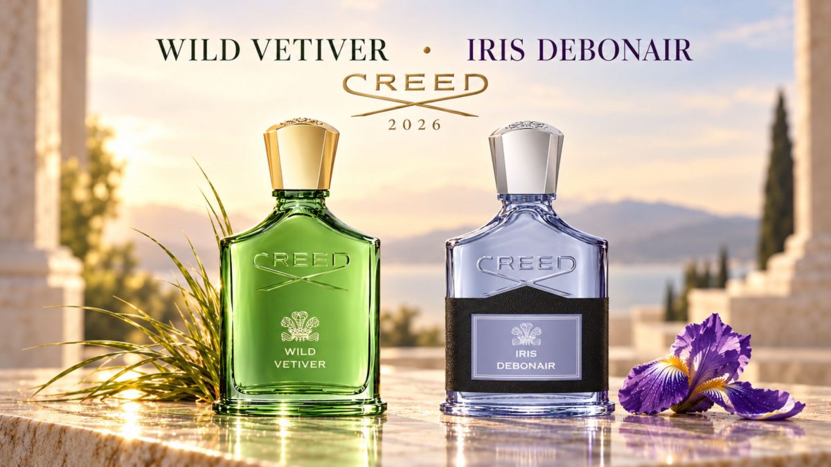 عطر وایلد وتیور و عطر آیریس دبون‌ایر دو لانچ ۲۰۲۶ کرید