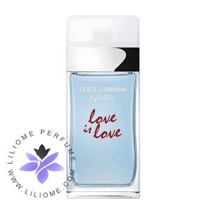 عطر ادکلن دولچه گابانا لایت بلو لاو از لاو پور فم زنانه- Dolce Gabbana Light Blue Love Is Love Pour Femme